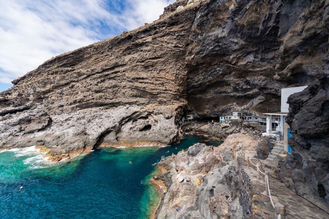 Casa Alba, Casa Rural Con Piscina-Spa Climatizada Hasta 34º Gratuito Y Vistas Al Mar Puntallana 외부 사진